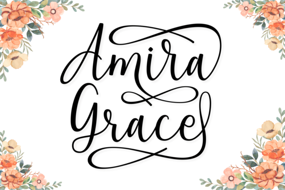 Amira Grace Script Font for Scroll-Stopping Visuals