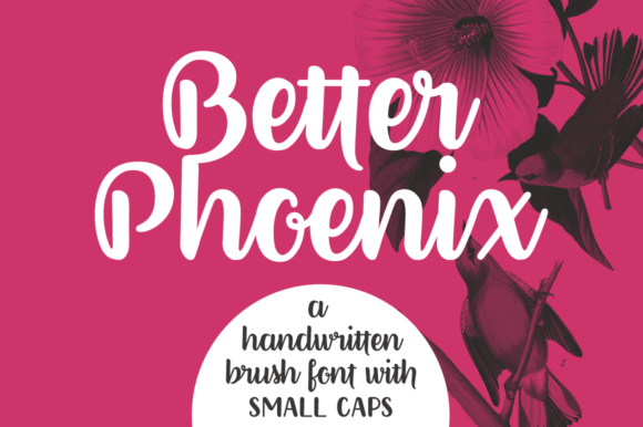 Better Phoenix: A Polished Brush Font for Campaign Headlines