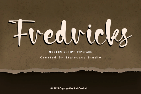 Fredricks Script Font for Elegant Campaign Design
