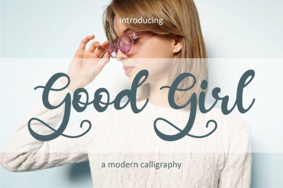 Good Girl Font for Elegant Branding and Handwritten Charm