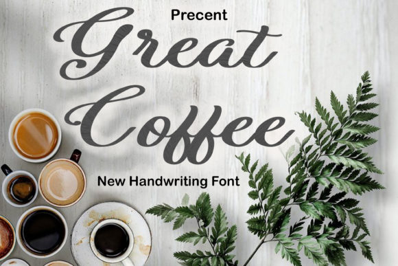 Great Coffee: A Well-Balanced Script Font for Real Branding Work