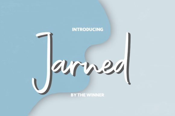Jarned: A Clean Paint Brushed Script Font for Digital Branding
