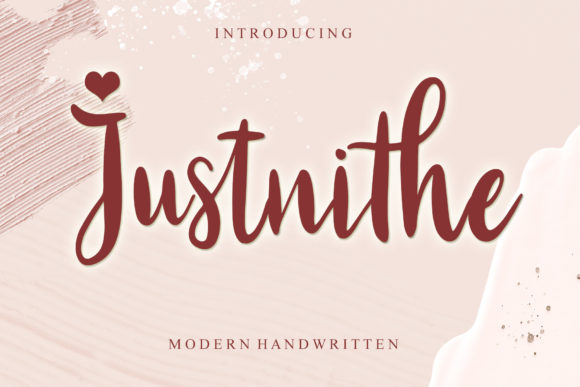 Justnithe: Elegant Script Handwritten Font for Digital Branding