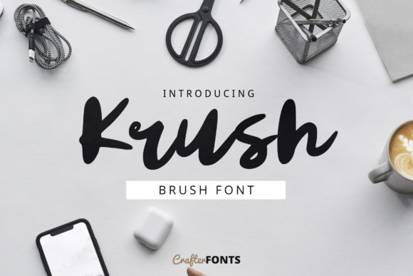 Krush Script Font for Scroll-Stopping Brand Visuals