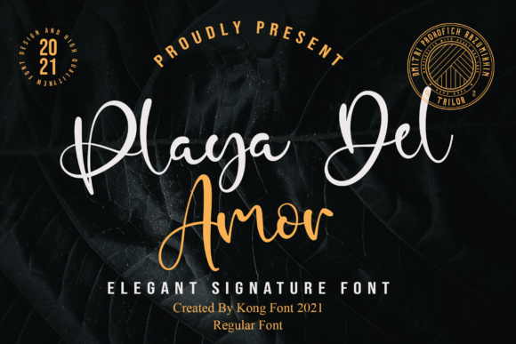 Playa Del Amor Font for Playful, High-Visibility Campaigns