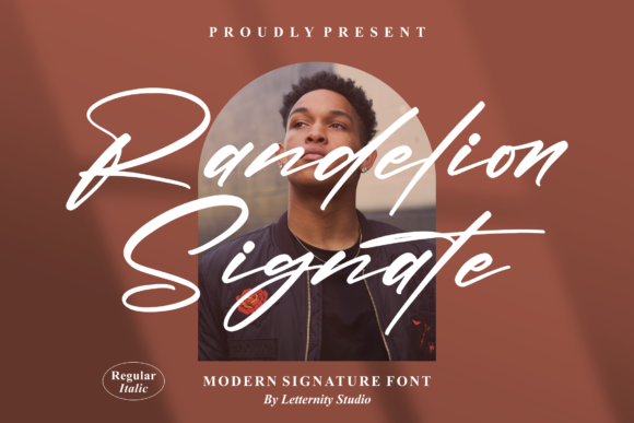 Randelion Signate: An Elegant Script Font for Small Business Branding