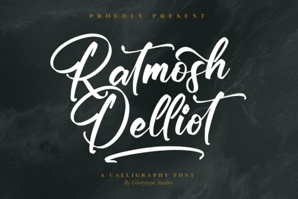 Ratmosh Delliot: A Modern Script Handwritten Font Worth Downloading