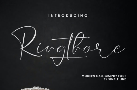 Ringthore: A Delicate Script Font for Editorial Elegance