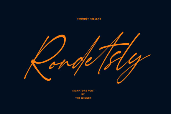 Rondetsly Script Font for Modern Digital Branding
