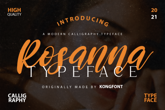 Rosanna: A Playful Handwritten Script Font for Modern Web Design