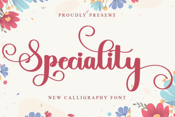 Speciality Script Handwritten Font for Luxury Design