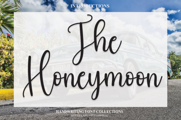 The Honeymoon Script Font for Small Business Branding