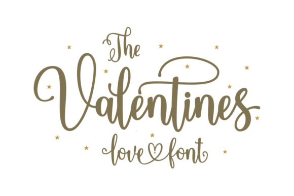 The Valentines Script Font for Digital Design