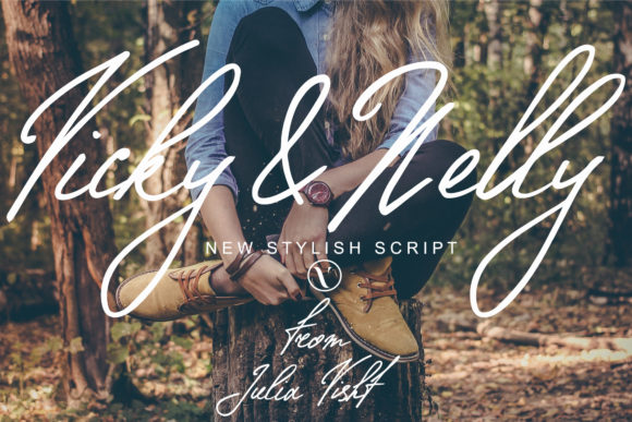 Vicky Script Font for Elegant Digital Branding