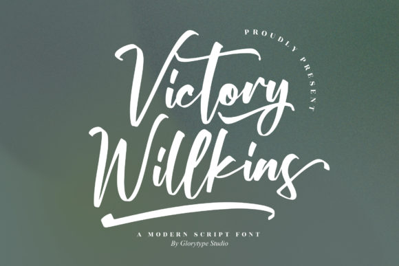 Victory Willkins Script Font for Elegant Handmade Designs