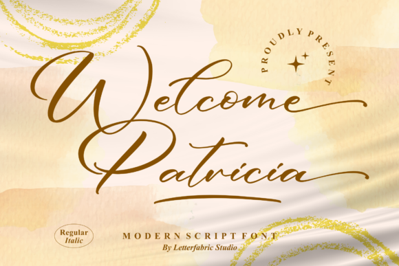 Welcome Patricia: A Playful Script Handwritten Font