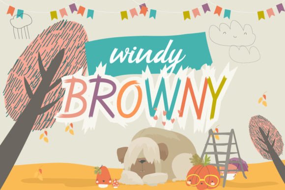 Windy Browny Font for Playful, Friendly Branding