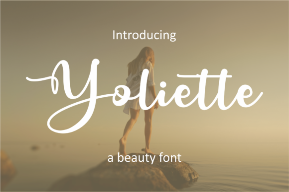 Yoliette: A Modern Script Font for Elegant Digital Branding